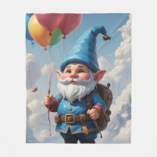 Cheers the Gnome Fleece Blanket