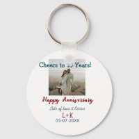 Cheers to 10 Years happy anniversary add photo dat