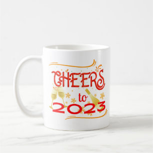 CHEERS TO 2023 COFFEE MUG