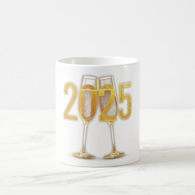 Cheers to 2025 Mug (Center)