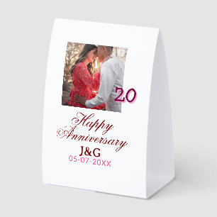 Cheers to 20 Years happy anniversary add photo dat