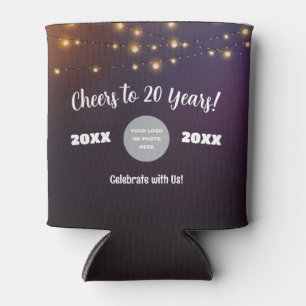 Cheers to 20 Years String Lights Can Cooler