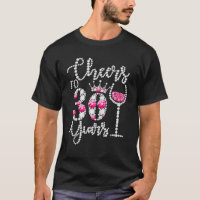 Cheers To 30 Years Old Happy 30Th Birthday Queen D