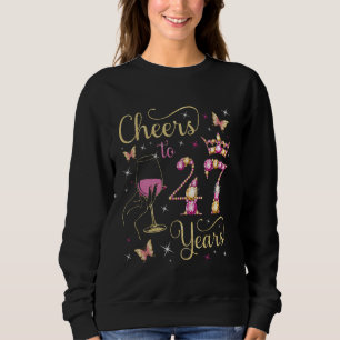 Cheers to 47 Years, 47th Queen's Birthday, 47 Year Sweatshirt