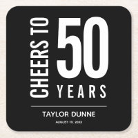 Cheers to 50 Years Birthday Celebration
