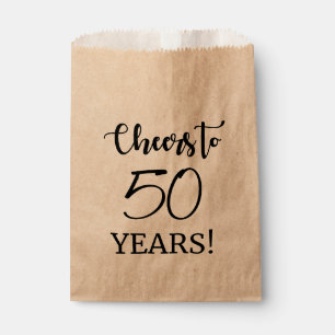 Cheers to 50 Years! Favour Bag
