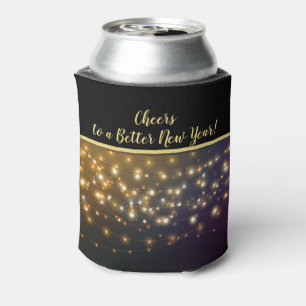 Cheers to a Better New Years - Holiday Can Cooler