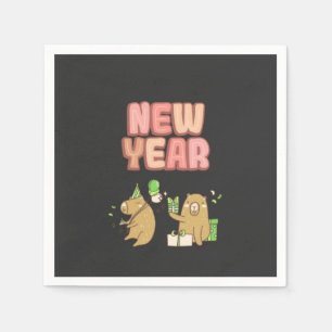 Cheers to a Fresh Start! Napkin
