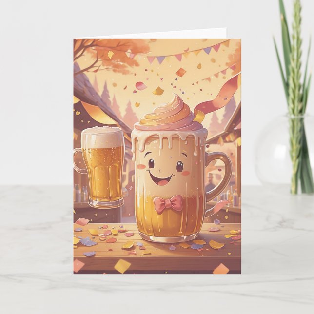 Cheers to Another Year Card (Front)