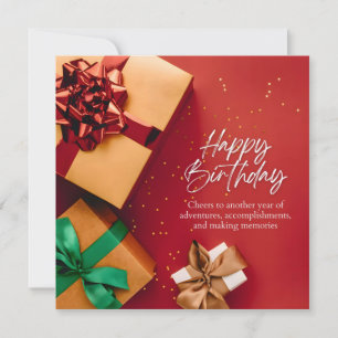 Cheers to Another Year Card