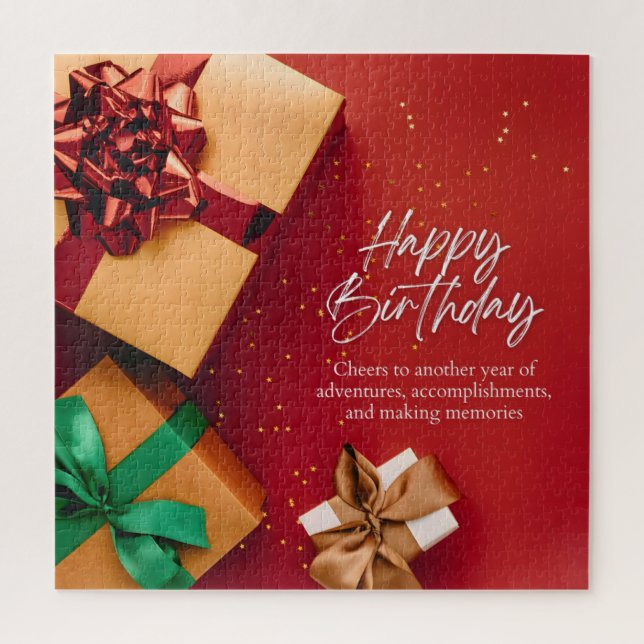 Cheers to Another Year Jigsaw Puzzle (Vertical)