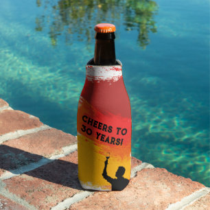 Cheers To Another Year (Male) Bottle Cooler