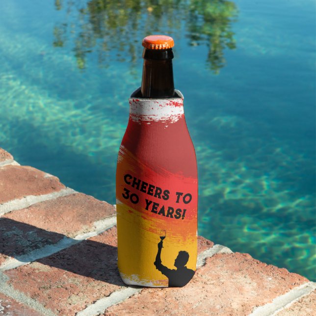 Cheers To Another Year (Male) Bottle Cooler (In Situ Pool)