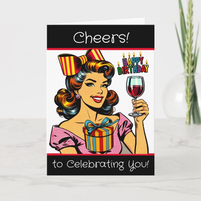 Cheers to Celebrating You | Birthday Card (Front)