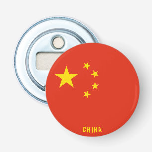 Cheers to China! Splendid Patriotic Bottle Opener