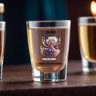 Cheers to Classy Senior Lady Shot Glass