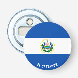 Cheers to El Salvador! Splendid Patriotic Bottle Opener