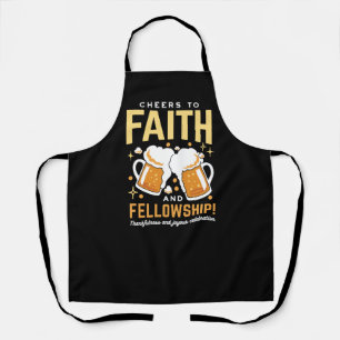 Cheers to Faith & Fellowship - Oktoberfest  Apron