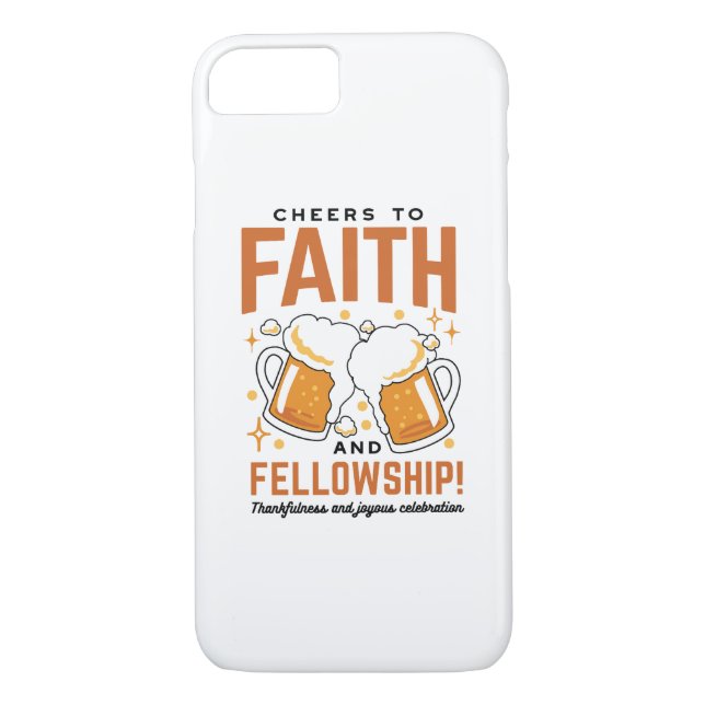 Cheers to Faith & Fellowship - Oktoberfest Tee Case-Mate iPhone Case (Back)