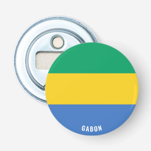 Cheers to Gabon! Splendid Patriotic Bottle Opener