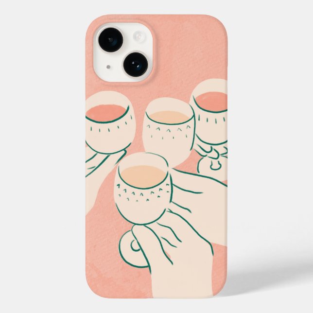 Cheers to Good Times Case-Mate iPhone Case (Back)