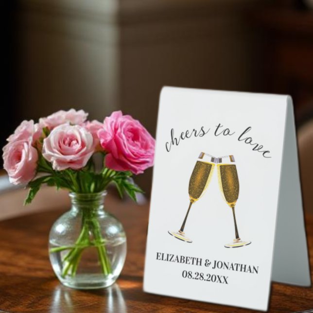 Cheers To Love Champagne Glasses (Creator Uploaded)