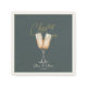 Cheers to Love Green Gold Bridal Shower Paper