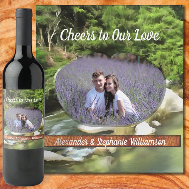 Cheers to Love River South 0365 Wine Label (Creator Uploaded)