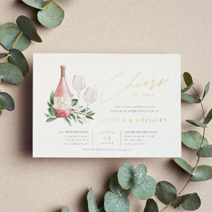 Cheers to Love Wine Tasting Rehearsal Dinner