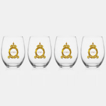 "Cheers to Personalised Elegance: Set of Drinkware