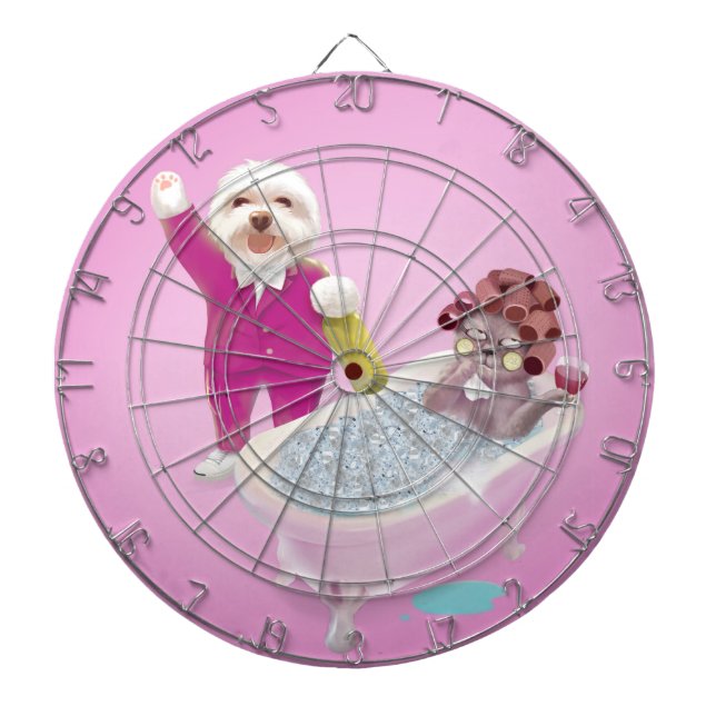 Cheers to Relaxation Dartboard (Front)