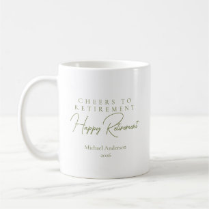 Cheers to Retirement Gift Coffee Mug