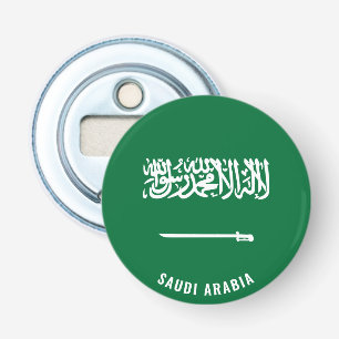 Cheers to Saudi Arabia! Splendid Patriotic Bottle Opener