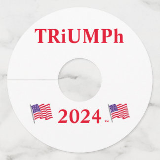 CHEERS! To the BEST POTUS in history! Wine Glass Tag