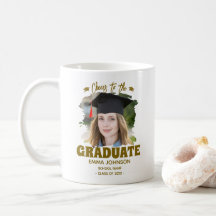 Cheers to the Graduate Custom Photo Name Family