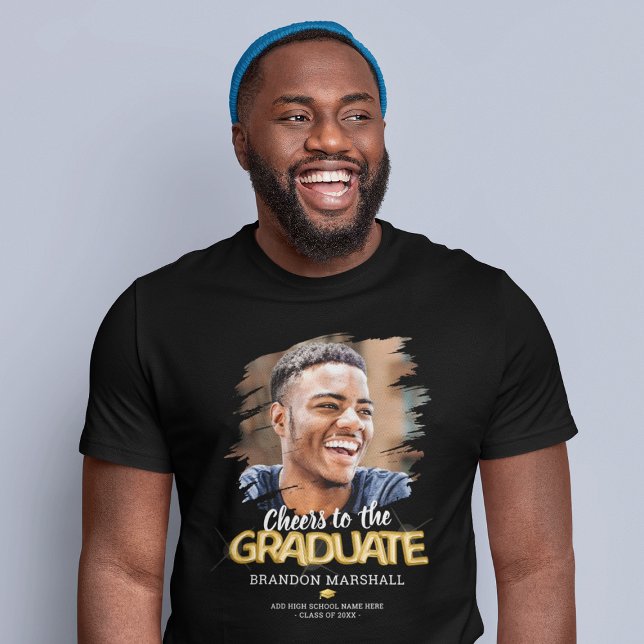 Cheers to the Graduate Photo T-Shirt (Creator Uploaded)
