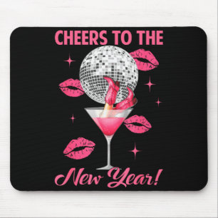 Cheers To The New Year 2026 Champagne Happy New Ye Mouse Pad