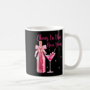 Cheers To The New Year 2026 Champagne New Years Ev Coffee Mug