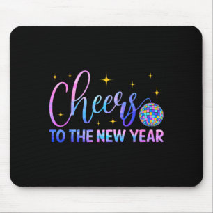 Cheers To The New Year 2026 Disco Ball New Years E Mouse Pad