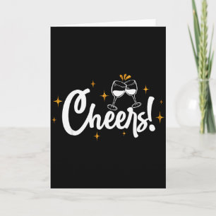 Cheers To The New Year 2026 Fireworks New Years Ev Card