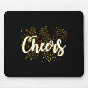 Cheers To The New Year 2026 Happy New Years Eve Pa Mouse Pad