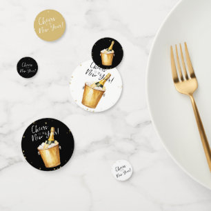 Cheers to the New Year Confetti