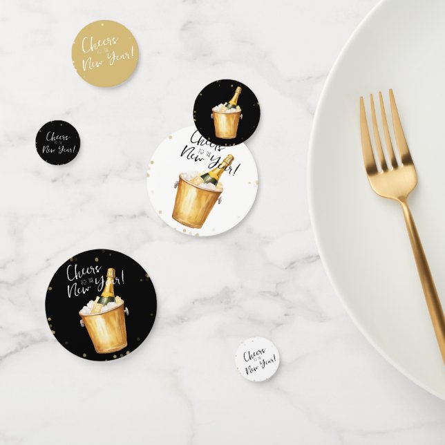 Cheers to the New Year Confetti (Group)