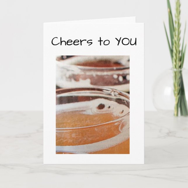 CHEERS TO YOU ON YOUR **RETIREMENT** CARD (Front)