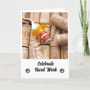 Cheers to Your Hard Work - Labour Day Card