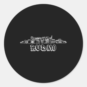 Cheers Toast Ukraine (ukrainian) Party Classic Round Sticker