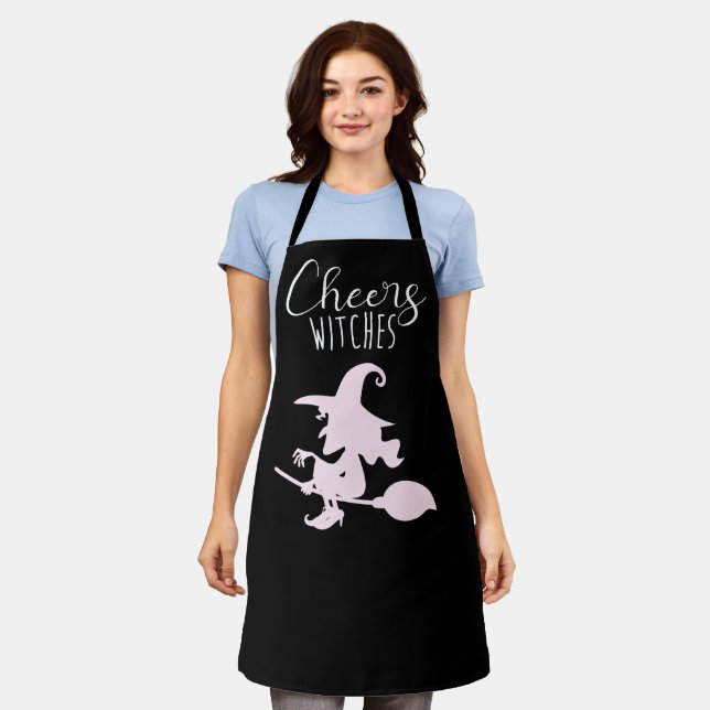 Cheers Witches Halloween Apron (Worn)