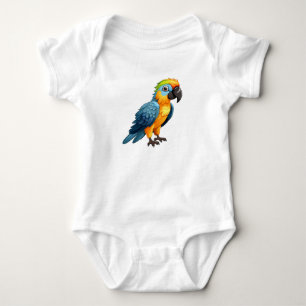 Cheery Parrot Baby Bodysuit