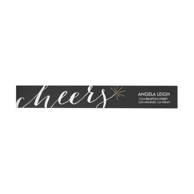 Cheery Sparkler Return Address Label (Individual)