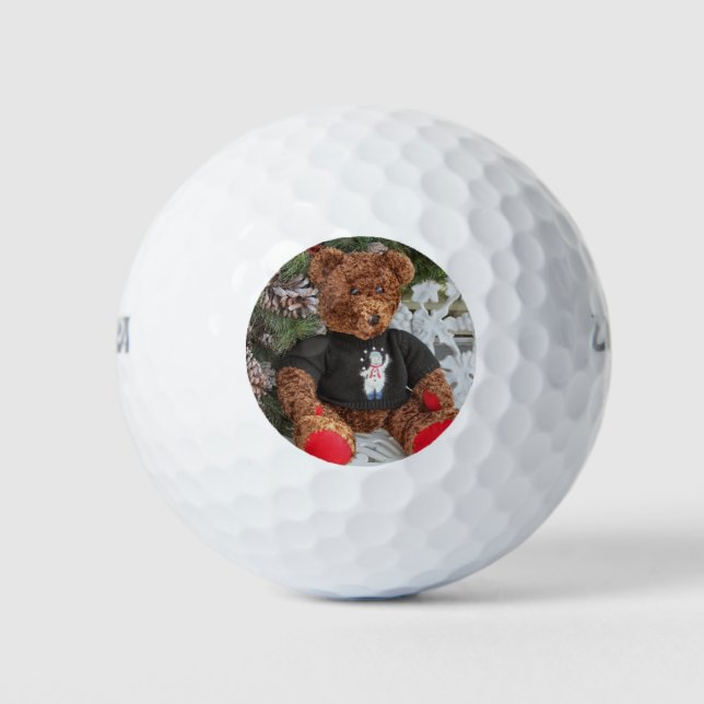 Cheery teddy golf balls (Front)